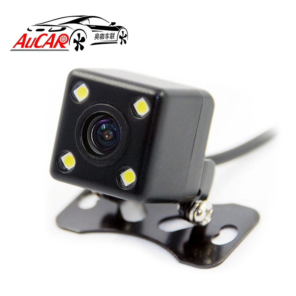 AuCAR Universal Front Camera Car Front View Parking Camera Waterproof DC  12V Night Vision