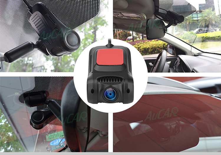 AuCAR Universal Front Camera Car Front View Parking Camera Waterproof DC  12V Night Vision