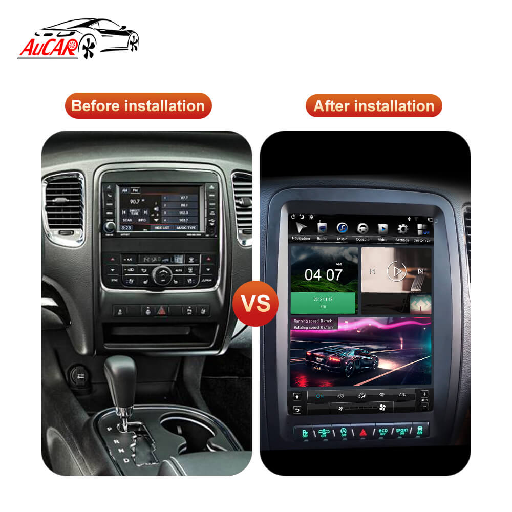 Best AuCAR Tesla style For Dodge 