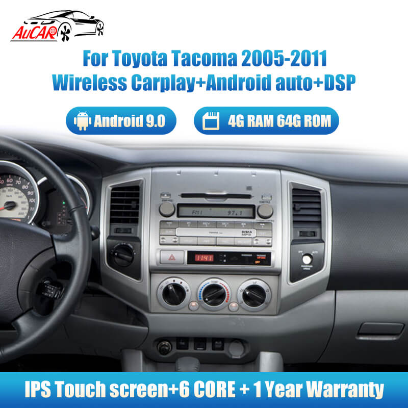 Best AuCar Android T-Style Car Video for Toyota Tacoma