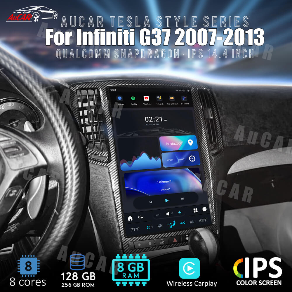 Aucar's Best Tesla Android 11 Aucar Ford Infiniti G37 Android