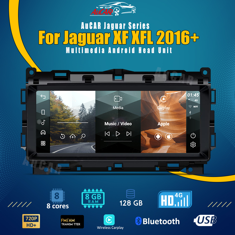 Aucar 3 Channel Dash Cam Front and Rear Inside 1080P Full HD