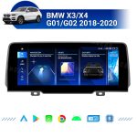 AuCar Android 13 10.25" Car Radio GPS Navigation For BMW X3/X4 G01/G02 2018-2020 Car Multimedia Stereo Player Car Video