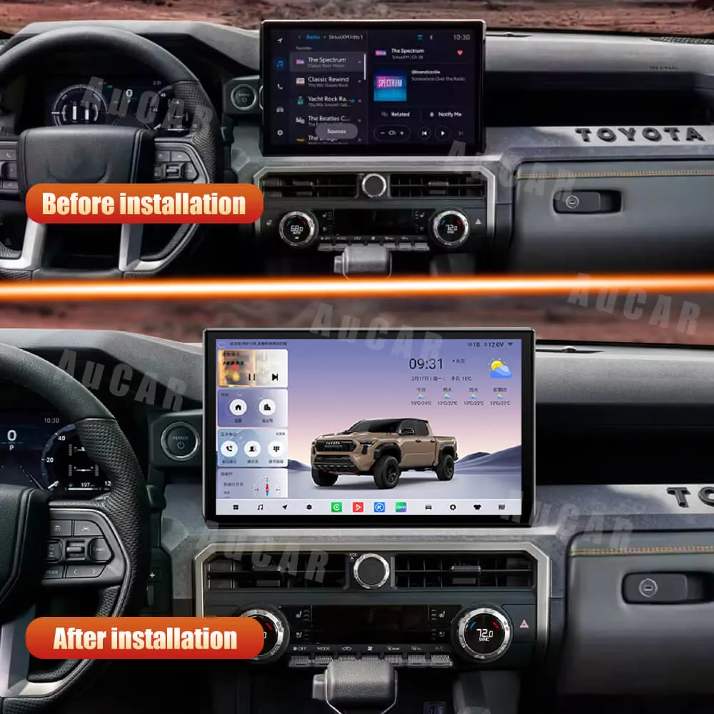 Estéreo Toyota Tacoma 2005-2015 Android Gps Carplay 4+64g | Meses sin