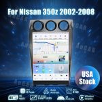 AuCar Tesla Android 13 13.8" Car Radio GPS Navigation For Nissan 350Z Z33 2002-2008