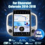 AuCar Tesla Android 13 14.4″ Car Radio GPS Navigation For Chevrolet Colorado 2014-2018 Car Multimedia Stereo Player
