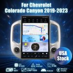 AuCar Tesla Android 14.4″ Car Radio GPS Navigation For Chevrolet Colorado Canyon 2019-2023
