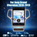 AuCar Tesla Android 13 14.5" Car Radio GPS Navigation For Jeep Grand Cherokee 2010-2013 Car Multimedia Stereo Player Car Video