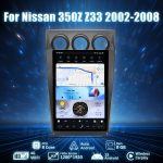 AuCar Tesla Android 13 14.5" Car Radio GPS Navigation For Nissan 350Z Z33 2002-2008 Car Multimedia Stereo Player Car Video