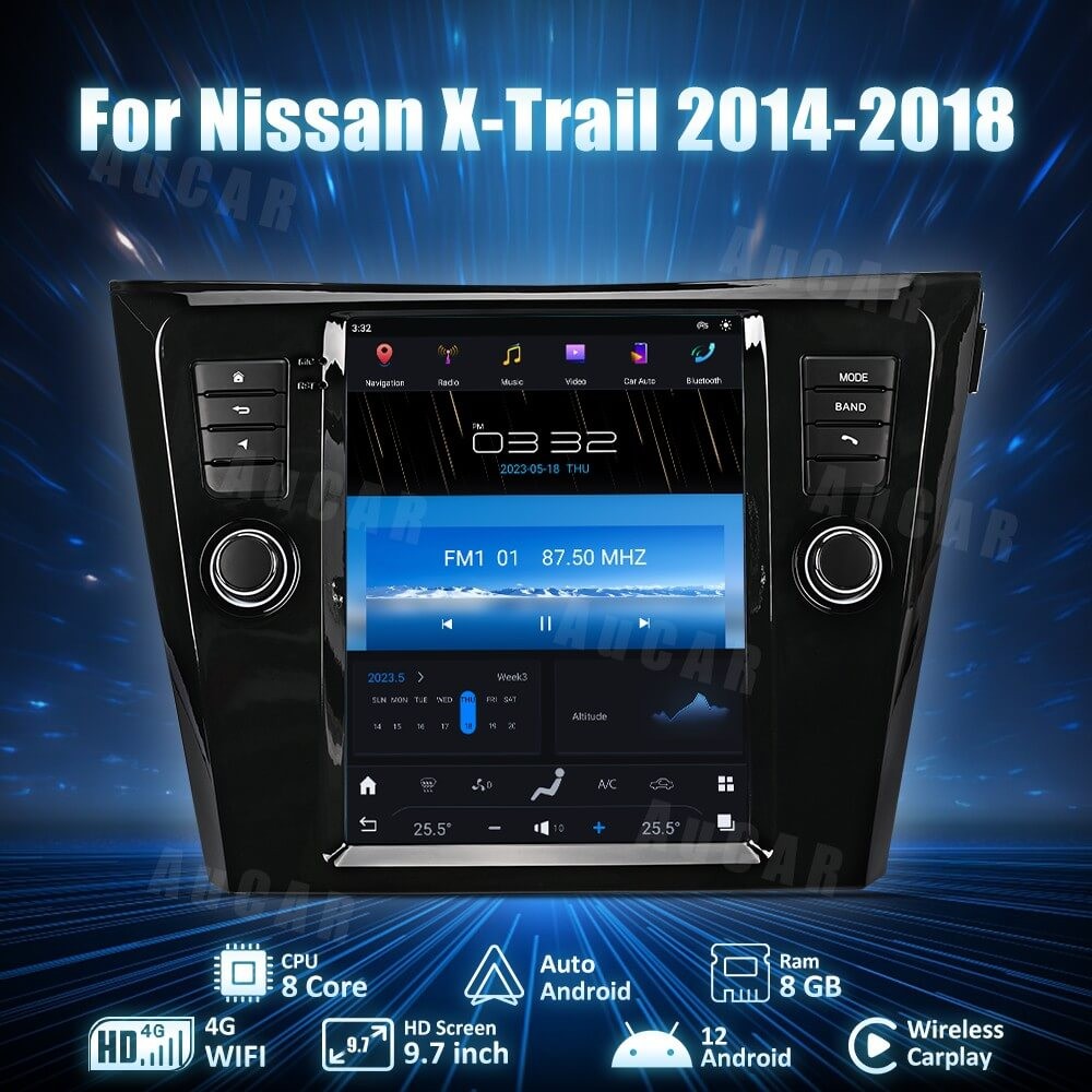 9" Android 13 Car Stereo For Nissan Altima 2013-2018 W/ Apple CarPlay, GPS, WiFi, Backup Camera