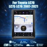 AuCar Android 12.1" Car Radio GPS Navigation For Toyota LC70 LC75 LC76 2007-2021 Car Multimedia Stereo Player Car Video