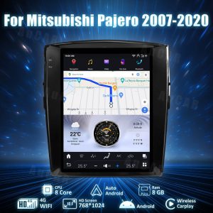 AuCar Android 12.1" Car Radio GPS Navigation For Mitsubishi Pajero 2007-2020 Car Multimedia Stereo Player Car Video