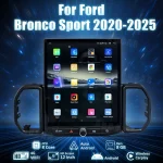 AuCar Tesla Android 12" Car Radio GPS Navigation For Ford Bronco Sport 2020-2025 Car Multimedia Stereo Player Car Video