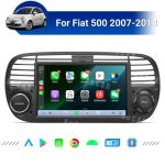 AuCar Tesla Android 7" Car Radio GPS Navigation For Fiat 500 2007-2014 Car Multimedia Stereo Player Car Video