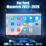 AuCar 13" Android Car Radio GPS Navigation For Ford Maverick 2022-2026